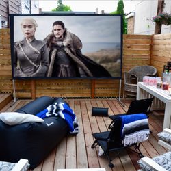 Funspree - Backyard Movie Night