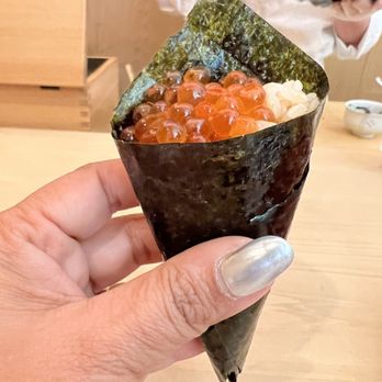 Noz Market - Ikura hand roll - Japanese Near Me - New York, New York Noz Market - Ikura hand roll - Japanese Near Me - New York, New York