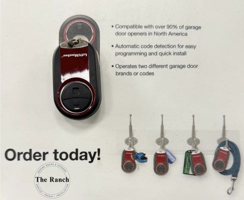 Garage Door Opener - 2 hrs|Price Varies

Our professional technicians can replace/upgrade your garage door opener to meet your garage door needs. We offer a wide variety of garage door openers, from builder grade models to the latest and greatest with all the bells and whistles.