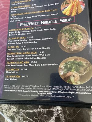Menu photo 8 Vinh Chau Springfield, MA