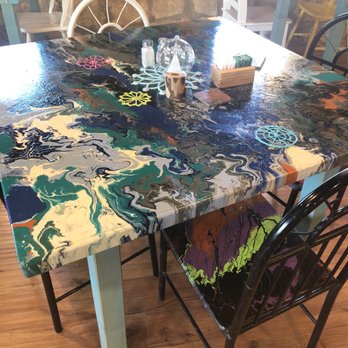 Turquoise Coffee Stop - Table in dining room - Cafes Near Me - Chillicothe, Texas Turquoise Coffee Stop - Table in dining room - Cafes Near Me - Chillicothe, Texas