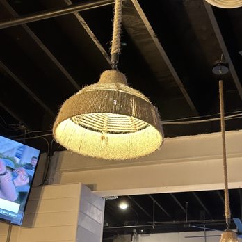 Charlys Waterfront - Chandeliers have an organic vibe. - Burgers Near Me - Essex, Maryland