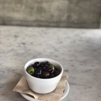 Live Fire Pizza - Olives for the table. Gentle and delicious. - Pizza Near Me - Napa, California