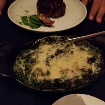 Rococo Steak - Spinach cream with my filet mignon amazing - Steakhouses Near Me - St. Petersburg, Florida Rococo Steak - Spinach cream with my filet mignon amazing - Steakhouses Near Me - St. Petersburg, Florida