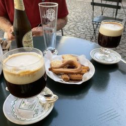 Al Bicerin - Hot coco- very thick - ancient recipe from the 1700's