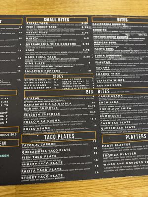 Menu photo 1 TacosLand Kent, WA