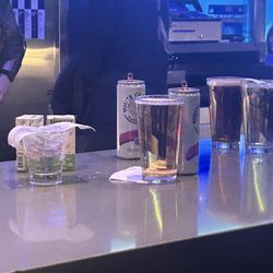 Dave & Buster's Pittsburgh - North Hills - Another receipt literally floating in the cocktail