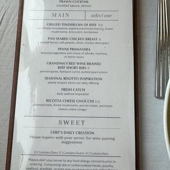 Napa Valley Wine Train - New American Near Me - Napa, California