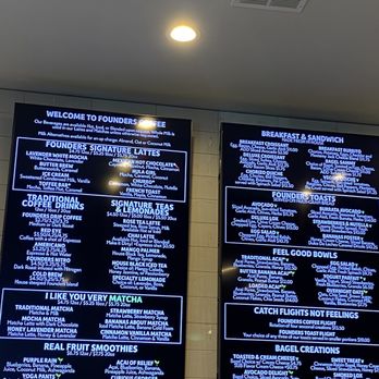 Founders Coffee - Menu - Coffee & Tea Near Me - Las Vegas, Nevada Founders Coffee - Menu - Coffee & Tea Near Me - Las Vegas, Nevada