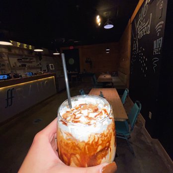 Saffrano Crepes - Pumpkin ice latte @drinkwithange - Creperies Near Me - Plantation, Florida Saffrano Crepes - Pumpkin ice latte @drinkwithange - Creperies Near Me - Plantation, Florida