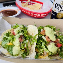 Chicken tacos a La carte