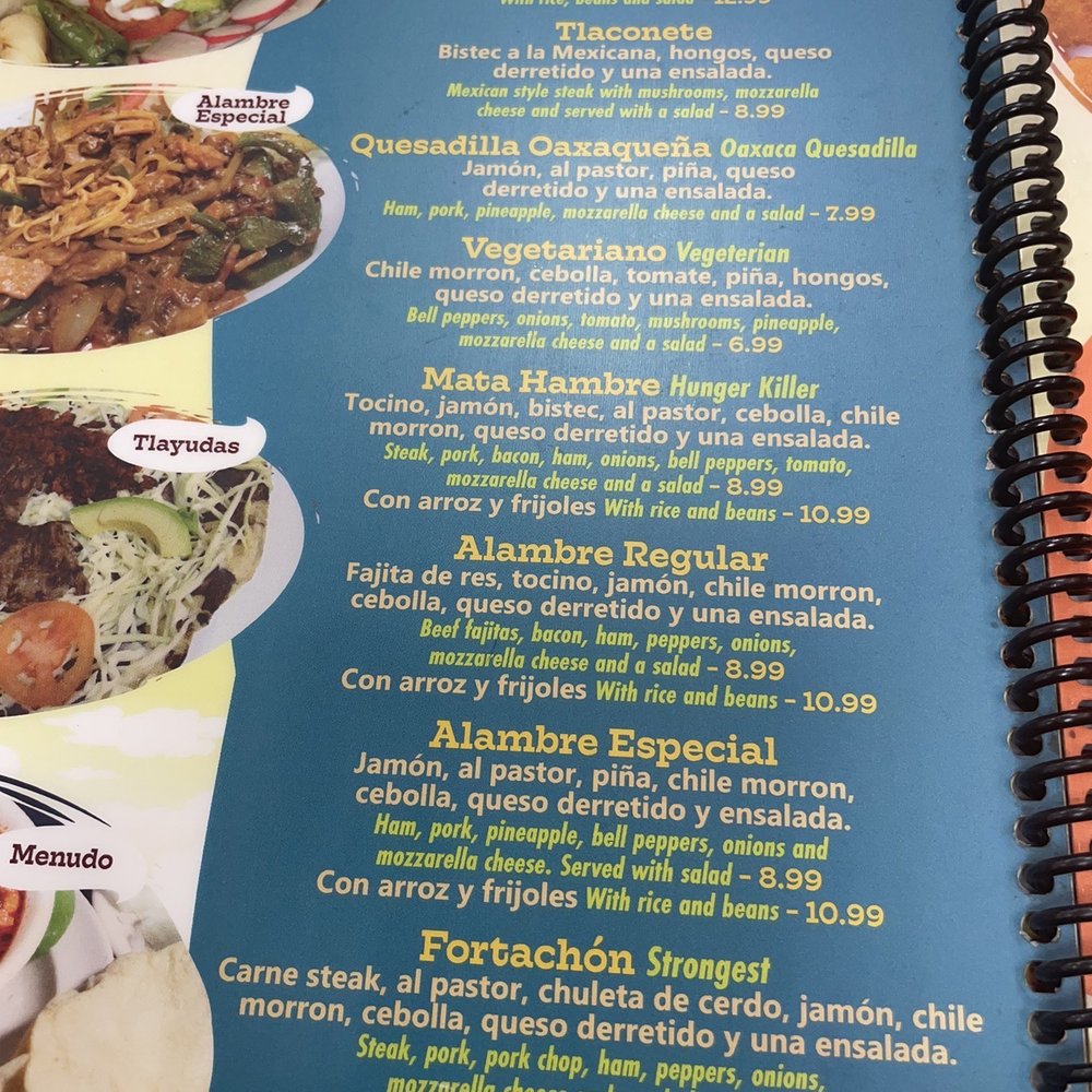 Tacos El Nevado - Menu - Mexican Near Me - Charlotte, North Carolina