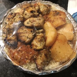 Chicken Souvlaki Dinner