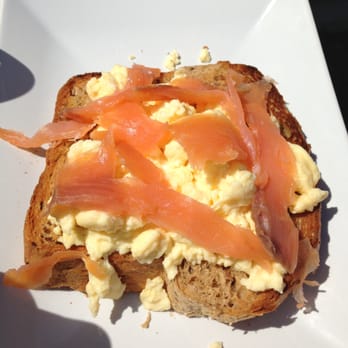 The Deli Social - Perfect smoked salmon and scrambled egg on superb toast. - Delis Near Me - Sutton Coldfield, XWM