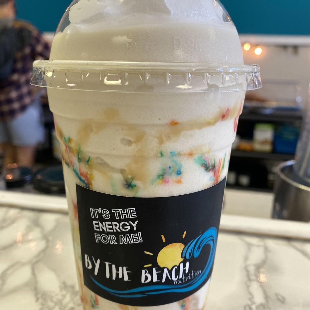 By The Beach Nutrition - Cake batter shake - Juice Bars & Smoothies Near Me - Myrtle Beach, South Carolina By The Beach Nutrition - Cake batter shake - Juice Bars & Smoothies Near Me - Myrtle Beach, South Carolina