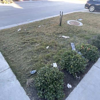 Milestone Community Builders - Trash from construction all over my yard. Imagine the HOA seeing this. - Home Developers Near Me - Austin, Texas Milestone Community Builders - Trash from construction all over my yard. Imagine the HOA seeing this. - Home Developers Near Me - Austin, Texas