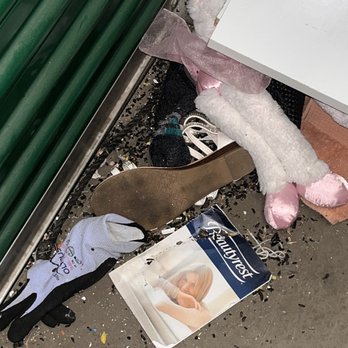 Extra Space Storage - Making a pile of all the stuff ruined by rats. - Self Storage Near Me - Highland, California Extra Space Storage - Making a pile of all the stuff ruined by rats. - Self Storage Near Me - Highland, California