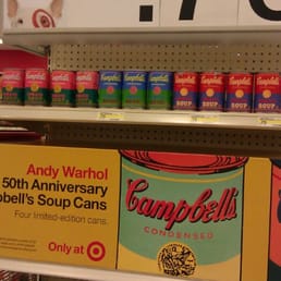 Warhol soup cans Warhol soup cans