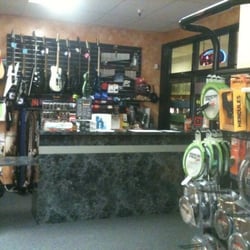 Dave Janssen's School of Music - A view inside the waiting area. They also sell instruments and accessories.