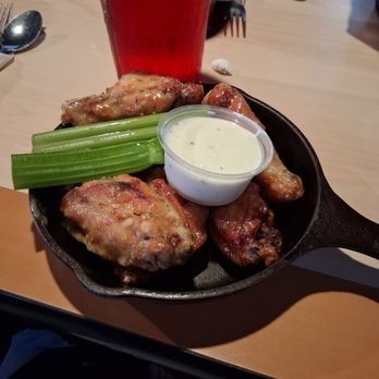 Smokey's Family Restaurant - Garlic parmesan wing with ranch dressing - Bars Near Me - Republic, Ohio Smokey's Family Restaurant - Garlic parmesan wing with ranch dressing - Bars Near Me - Republic, Ohio