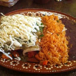 a plate of mexican food a plate of mexican food