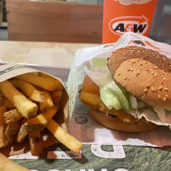 A&W - Spicy Habanero Chicken Burger Combo - Burgers Near Me - Vancouver, British Columbia A&W - Spicy Habanero Chicken Burger Combo - Burgers Near Me - Vancouver, British Columbia