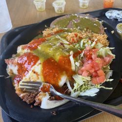 Their beef enchiladas were amazing for the price... awesome people working there...