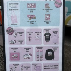 Hello Kitty Cafe - Menu