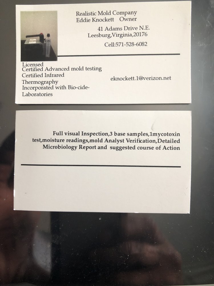 Realistic Mold Company - mold inspector in Leesburg, VA