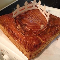 Citron Meringué - La galette frangipane-orange d'aujourd'hui : un vrai régal et taille très correcte pour 6 personnes