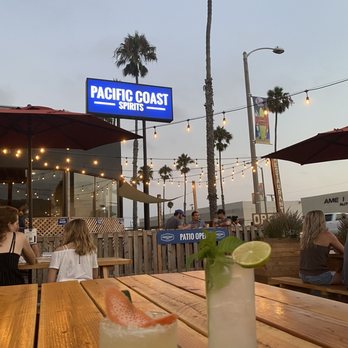 Pacific Coast Spirits - Outside seating. - New American Near Me - Oceanside, California Pacific Coast Spirits - Outside seating. - New American Near Me - Oceanside, California