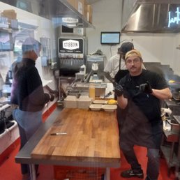 Quintin, rock star chef. Quintin, rock star chef.