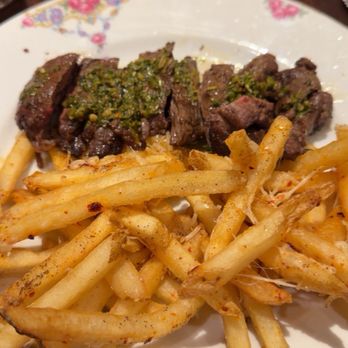 Bank + Vine - Steak frites and truffle fries with chimichurri - New American Near Me - Wilkes-Barre, Pennsylvania