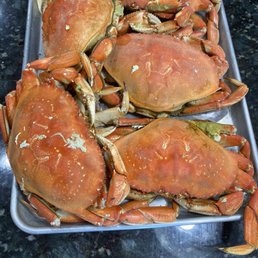 Steamed Dungeness