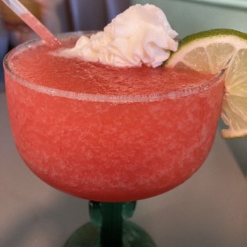 Mi California - Strawberry margarita, blended.. - Mexican Near Me - Hawthorne, California
