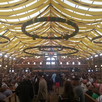 Oktoberfest - Inside a beer tent - Fun Fair Near Me - Munich, BY Oktoberfest - Inside a beer tent - Fun Fair Near Me - Munich, BY