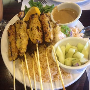 Thai Original BBQ - S-8 dish now served with combo beef and chicken - Thai Near Me - Glendale, California