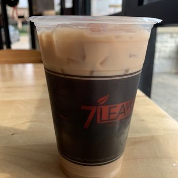 7 Leaves Cafe - Jasmine Milk Tea 5/5 - Coffee & Tea Near Me - Houston, Texas 7 Leaves Cafe - Jasmine Milk Tea 5/5 - Coffee & Tea Near Me - Houston, Texas