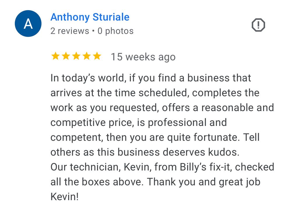 Slide of Billy Fix-It-All Handyman