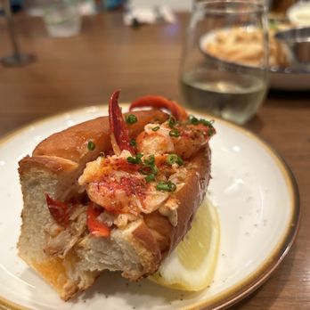 Market Seafood Eatery - Half lobster roll - Connecticut style - Seafood Near Me - Seattle, Washington Market Seafood Eatery - Half lobster roll - Connecticut style - Seafood Near Me - Seattle, Washington