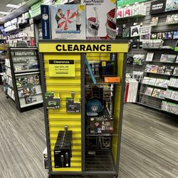 GameStop - Another rack of clearance items