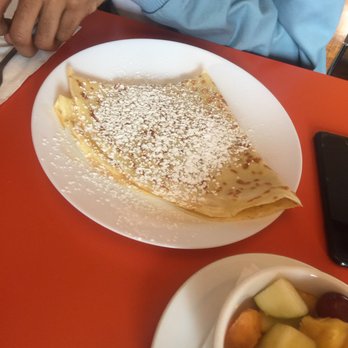 Hangar Cafe - lemon crepe. extremely sweet and sour. - Breakfast & Brunch Near Me - Seattle, Washington