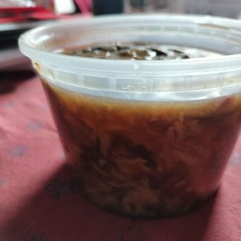 China Sea Restaurant - Small bowl *delicious* Hot & Sour soup @ New China Sea/ Cuba, NY - Chinese Near Me - Cuba, New York China Sea Restaurant - Small bowl *delicious* Hot & Sour soup @ New China Sea/ Cuba, NY - Chinese Near Me - Cuba, New York