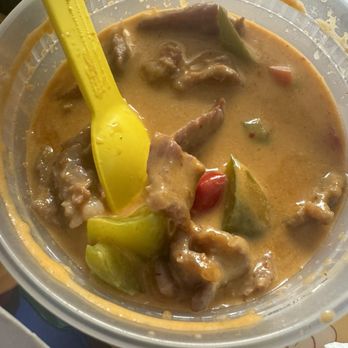 Seven Seas - Beef panang! Lots of meat. - Thai Near Me - Corona, California