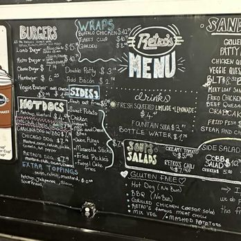 Retros Good Eats - Menu - Coffee & Tea Near Me - Williamsburg, Virginia Retros Good Eats - Menu - Coffee & Tea Near Me - Williamsburg, Virginia