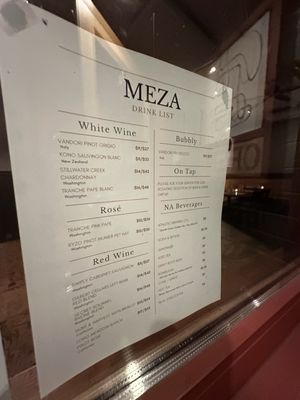 Menu photo 2 Meza Winthrop, WA Menu photo 2 Meza Winthrop, WA