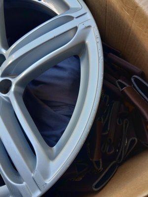 Photo of Curbside Wheel Repair - San Jose, CA, US. Before