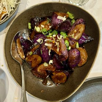 Burma Taste - Eggplant Garlic Sauce - Noodles Near Me - Sunnyvale, California