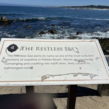 The Restless Sea - 8/18/25 Finally, it's open again, here we go on our way back Stop #4 The Restless Sea - Beaches Near Me - Del Monte Forest, California The Restless Sea - 8/18/25 Finally, it's open again, here we go on our way back Stop #4 The Restless Sea - Beaches Near Me - Del Monte Forest, California