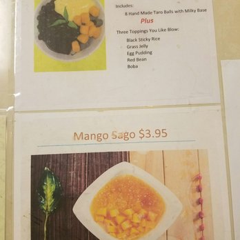 ChaChaCha - Fresh Mango sago (real ingredients) Taro Ball dessert - Desserts Near Me - Fremont, California ChaChaCha - Fresh Mango sago (real ingredients) Taro Ball dessert - Desserts Near Me - Fremont, California